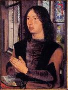 Hans Memling Diptych of Maarten Nieuwenhove painting